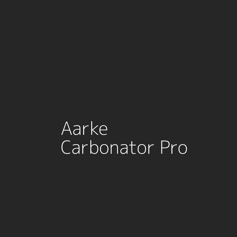Aarke Carbonator Pro