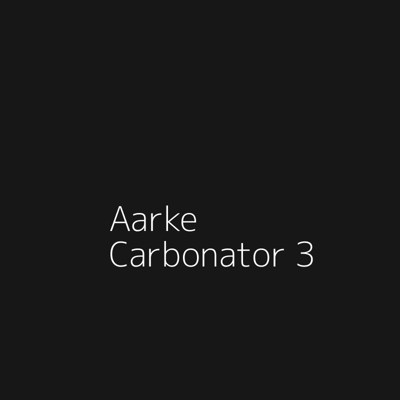 Aarke Carbonator 3